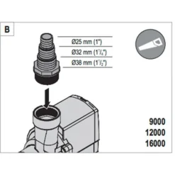 Pompe à eau compacte pour aquarium - EHEIM Compact ON 9000