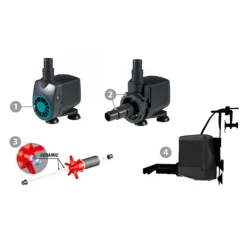 Pompe submersible, débit élevé, NEWA - modèle New Jet NJ2300 - 2300L/h