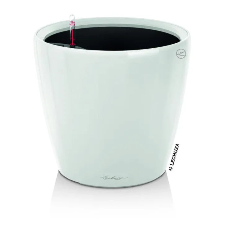 Pot à réserve d'eau Classico Blanc Ø.21 x H.20 cm