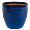 Pot coloris bleu Corsica - Ø 22 cm