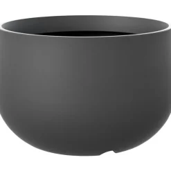 Pot coloris noir 100% recyclé Acaya - Ø 106 cm