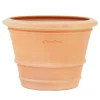 Pot Cuvier Argi coloris rose en terre claire - Ø 50 cm x 37 cm x 26 L