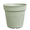 Pot de culture en polypropylène vert pierre Elho Green basics - Ø 35 x H 32,2 cm
