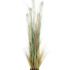 Pot de roseaux blancs coloris vert - 145 x 32 x 15 cm