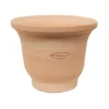 Pot en terre cuite claire Terrablanca Campanilla - Ø 24 x H 19 cm
