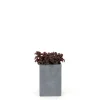Pot Stream mi haut Anthracite L.25x25 x H.38 cm