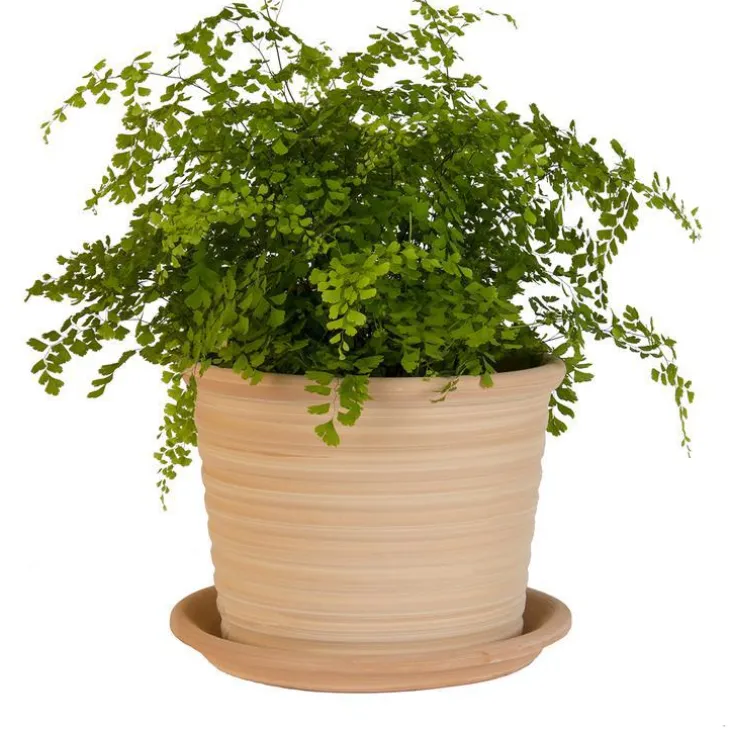 Pot strié gamme cocio liso Ø 40 cm