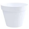 Pot Toscane Blanc Ø.48 x H.40 cm