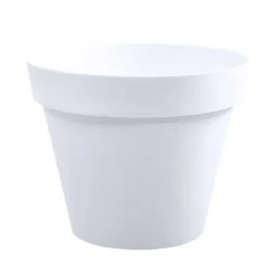 Pot Toscane Blanc Ø.25 x H.20,6 cm