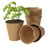 Pot tourbe coloris marron Ø 6 cm