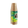 Pot tourbe coloris marron Ø 8cm