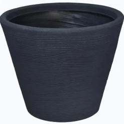 Pot évasé pour décoration intérieure ou extérieure granit Mineral – 32 litres Ø 45 x H 37 cm