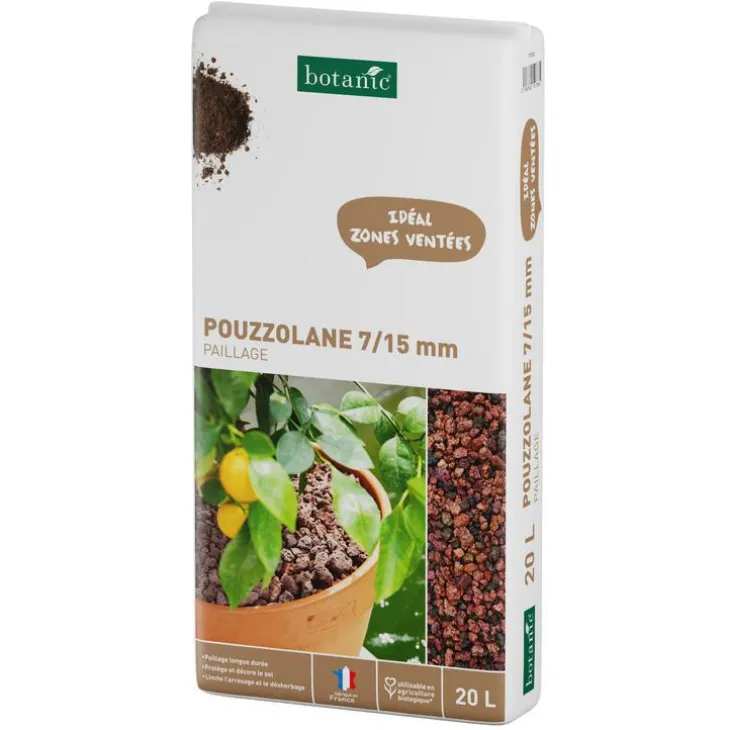 Pouzzolane 7/15 mm botanic® - 20 L
