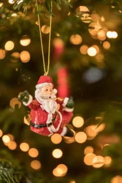 Père Noël Polyester Suspension