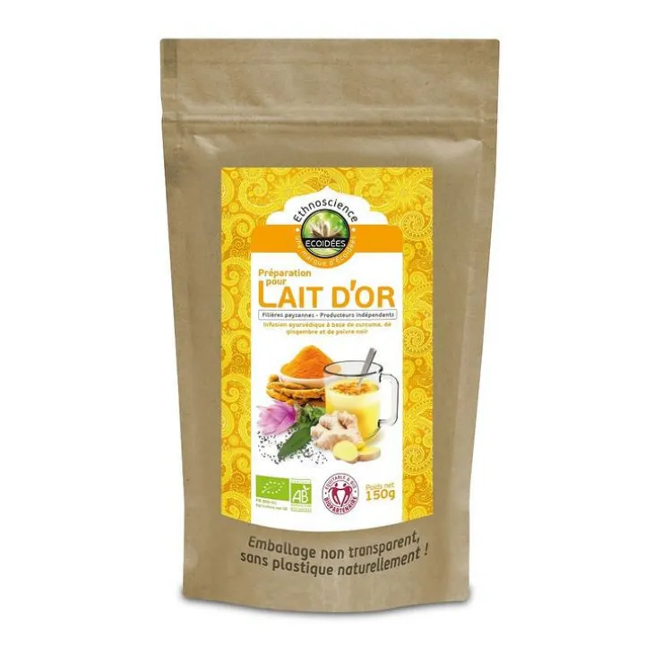 Préparation pour lait d’or bio Ethnoscience - 150 g