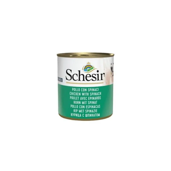 Pâtée en gelée poulet et épinards pour chien - boite de 285 g