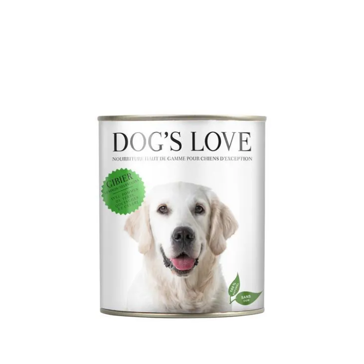Pâtée naturelle pour chien au gibier - boite de 200 g