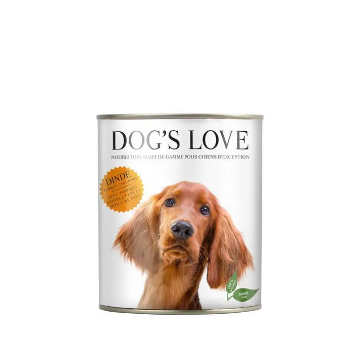 Pâtée naturelle pour chien à la dinde - boite de 200 g