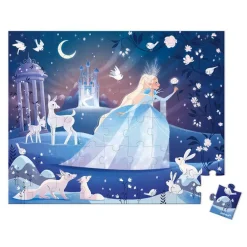 Puzzle féérie des glaces en carton Juratoys - 54 pièces