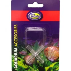 Raccords 4 voies pour tuyaux Ø 4/6mm lot de 2 - AQUA NOVA - adaptabilité optimale - 2 pièces