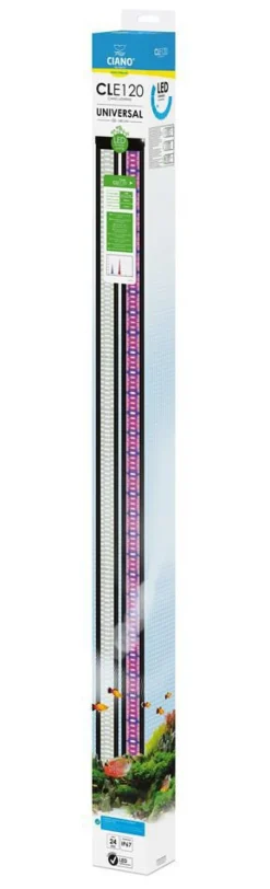 Rampe LED pour aquarium coloris noir Plantes Ciano - 120 cm