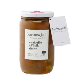 Ratatouille bio à l'huile d'olive LE BONHEUR EST DANS LE POT