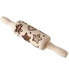 Rouleau à pâtisserie en bois de hêtre Ginger - Ø 4,5 x 23,5 cm