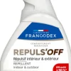 RŽpulsif d'intŽrieur et d'extŽrieur pour chat marquages urinaires et dŽgradations Francodex Repuls'Off - 500 ml