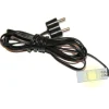 Ruban de LED avec 1 Lumière Blanche 10x1x17 cm Noir