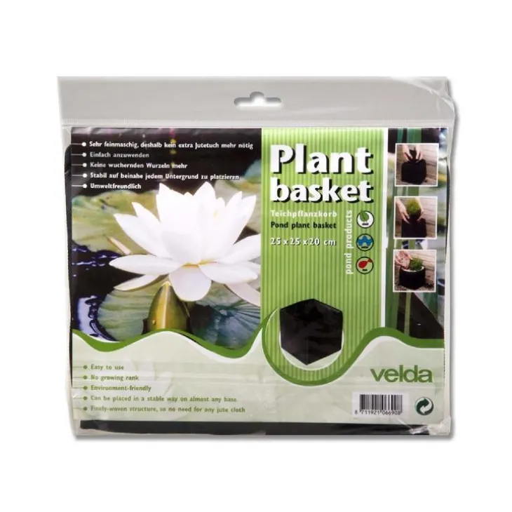 Sac de plantation bassin, résistant et pratique, VELDA - modèle Plant Basket - 25x25x20cm