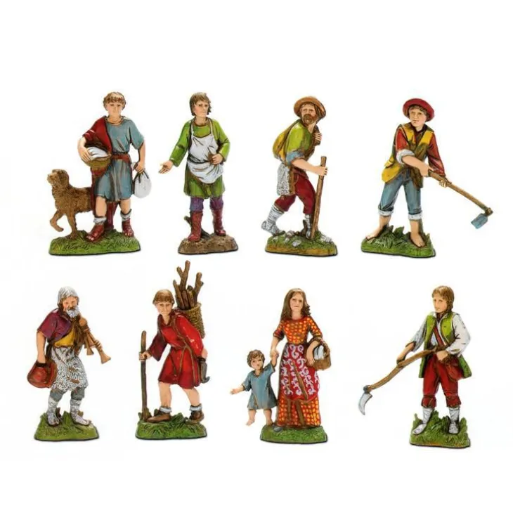 Santons de Paysans vendus en sachet individuel