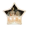 Scénette étoile avec Père Noël Festilight 12 LED 35 x 7,5 x 33,5 cm