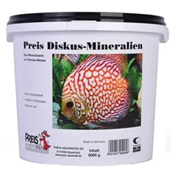 Sel minéral pour Discus, spécification 6kg - PREIS AQUARISTIK, Mineral Discus