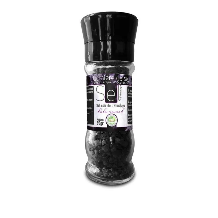 Sel noir de l'Himalaya moulin 90g