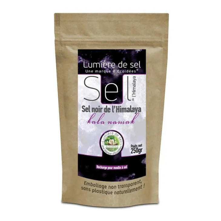 Sel noir de l'Himalaya recharge 250g