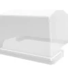 Serre pour carré haut VEG&TABLE aromatique « BOTANIC » coloris transparent en plastique - 37,6 x 37 x 21,6 cm