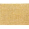 Set de table Winkler Panama coloris jaune curry - 45 x 33 cm