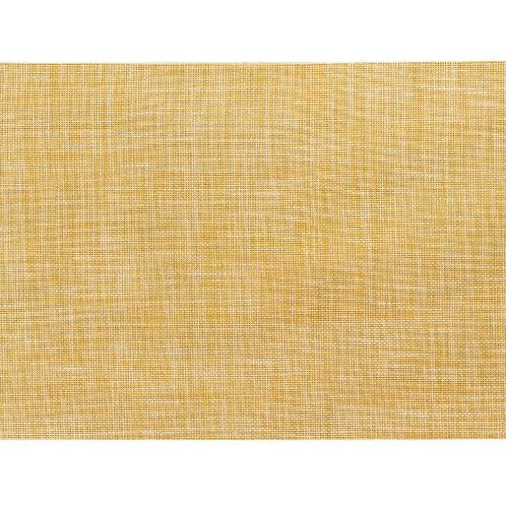 Set de table Winkler Panama coloris jaune curry - 45 x 33 cm