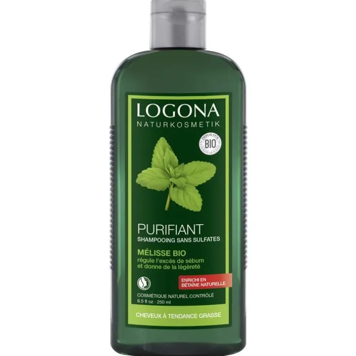 Shampooing purifiant bio à la mélisse Logona - 250 ml
