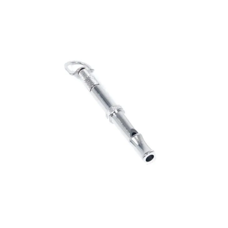 Sifflet à ultrason en métal pour chien
