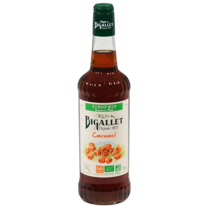 Sirop de caramel bio - 70 cl