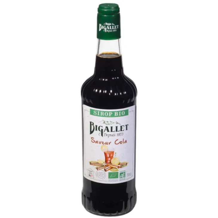 Sirop de cola bio Bigallet - 70 cl
