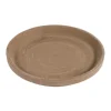 Soucoupe coloris marron - Ø 28 cm