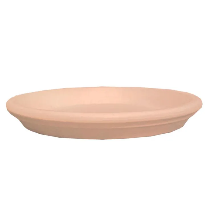 Soucoupe en terre cuite Poterie du Bousquet Costa - Ø 33 x H 3,5 cm