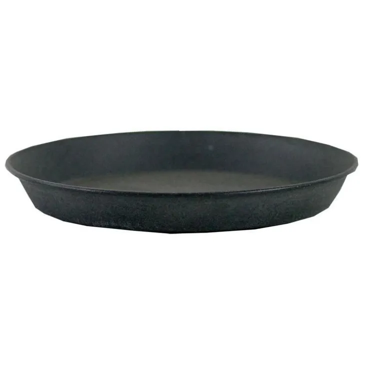 Soucoupe pour pot Reb Anthracite Mat - Ø 26,5 cm x H3,5 cm