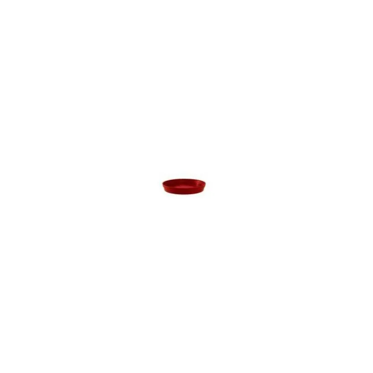 Soucoupe Toscane Rouge rubis D.18,5 x H3,6 cm
