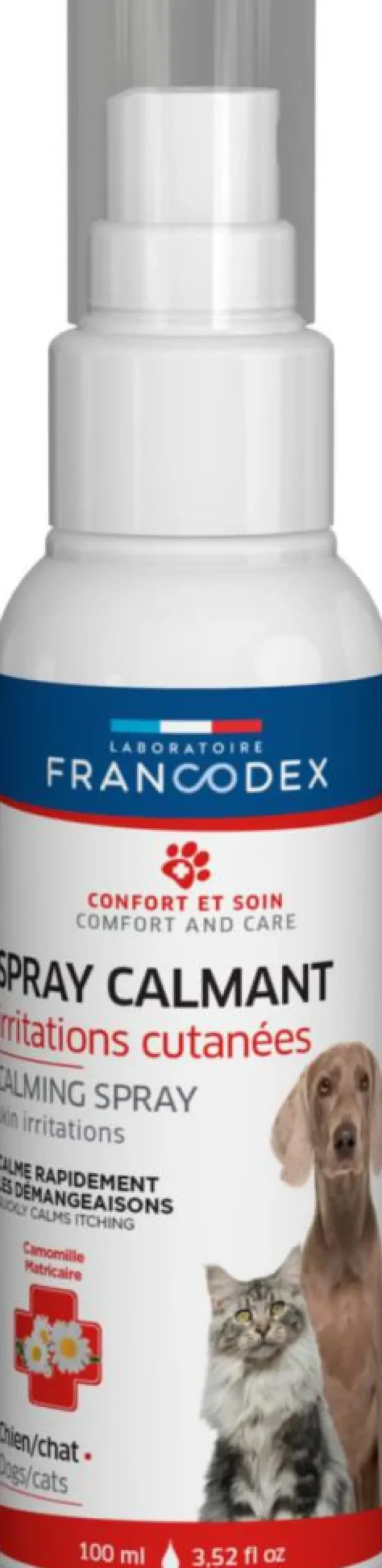 Spray calmant pour chien et chat Francodex – 100 ml