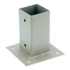 Support à visser Jardipolys pour poteau de 9 x 9 cm