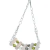 Suspension pont en bois avec une chaîne en métal coloris multicolore Zolux – 13 x 6 x 20 cm