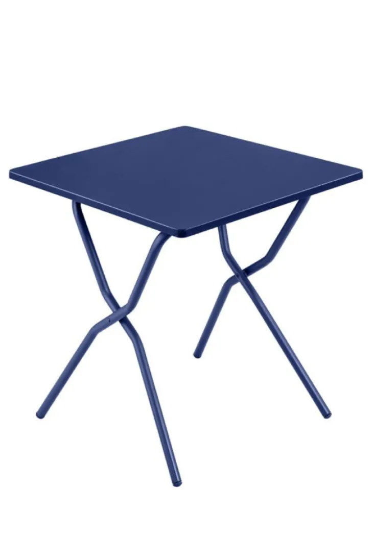 Table Balcony colorblock canyon en acier zingué Lafuma - 70 x 64 x 73 cm